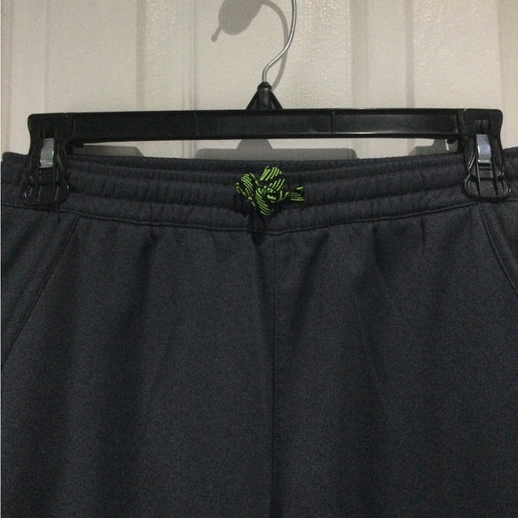 Athletic Works Fleece Drawstring Charcoal Joggers - Picture 3 of 5
